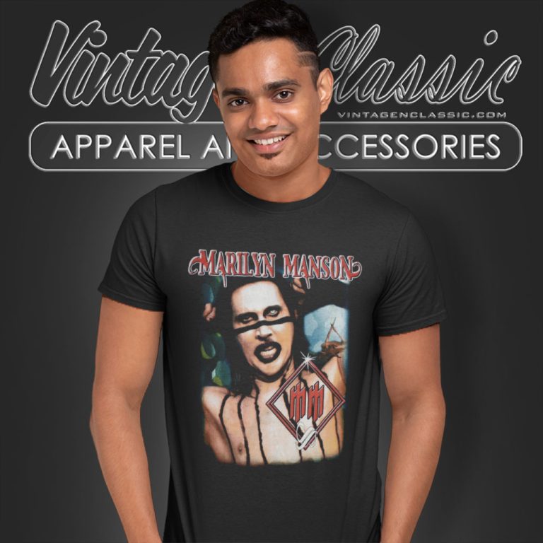 Marilyn Manson Made In Manchester T Shirt Marilyn Manson Made In Manchester T Shirt