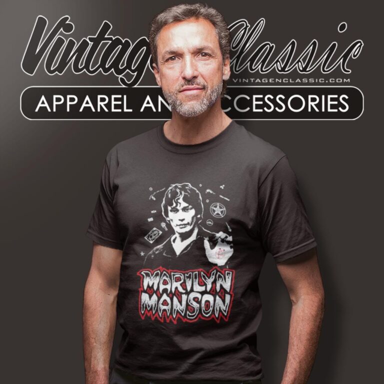 Marilyn Manson Night Stalker Richard Ramirez T Shirt Marilyn Manson Night Stalker Richard Ramirez T Shirt