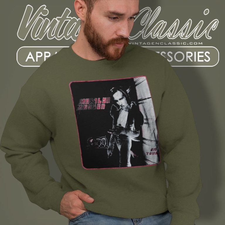 Marilyn Manson On Tour Sweatshirt Marilyn Manson On Tour Sweatshirt