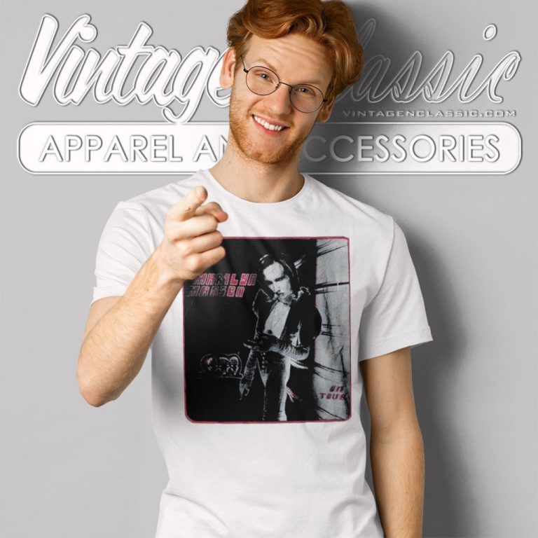 Marilyn Manson On Tour T Shirt Marilyn Manson On Tour T Shirt