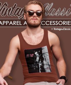 Marilyn Manson On Tour Tank Top Racerback