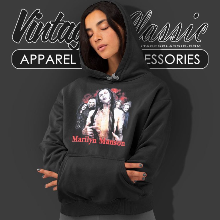 Marilyn Manson Ozzfest 2001 Tour Marilyn Manson Ozzfest 2001 Tour Hoodie Marilyn Manson Ozzfest 2001 Tour Marilyn Manson Ozzfest 2001 Tour Hoodie