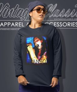 Marilyn Manson Poster Long Sleeve Tee