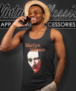 Marilyn Manson Promo Album Tank Top Racerback
