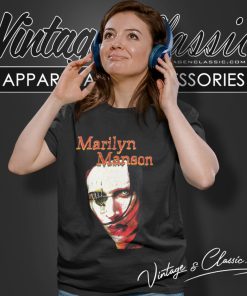 Marilyn Manson Promo Album Women T Shirt