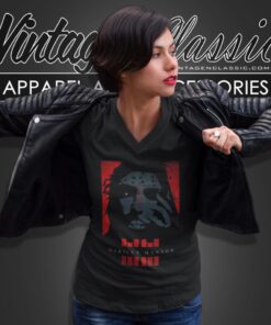 Marilyn Manson Rebel V Neck TShirt