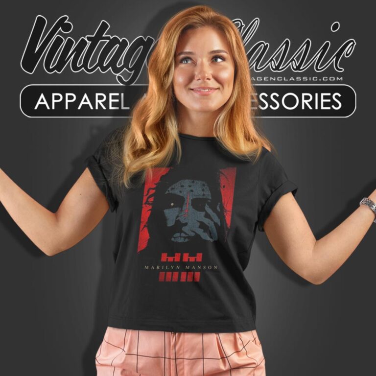 Marilyn Manson Rebel Women T Shirt Marilyn Manson Rebel Women T Shirt