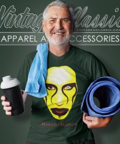 Marilyn Manson Sex Is Dead V Neck TShirt 1