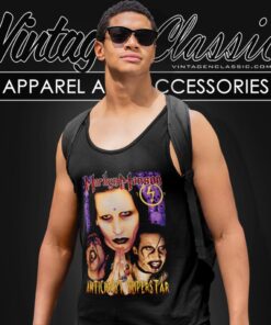 Marilyn Manson Shirt Antichrist Superstar Tank Top Racerback