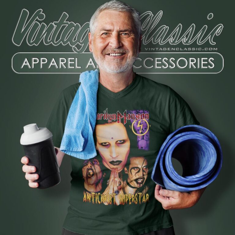 Marilyn Manson Shirt Antichrist Superstar V Neck TShirt Marilyn Manson Shirt Antichrist Superstar V Neck TShirt