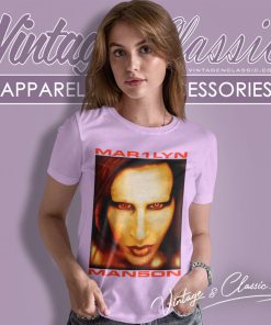 Marilyn Manson Shirt Bigger Than Satan Women T Shirt