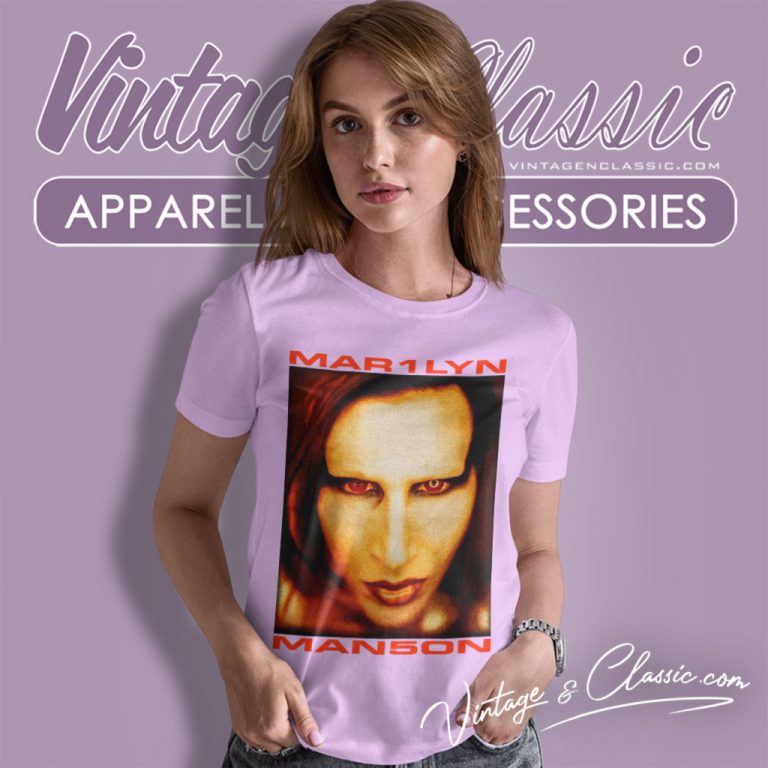 Marilyn Manson Shirt Bigger Than Satan Women T Shirt Marilyn Manson Shirt Bigger Than Satan Women T Shirt