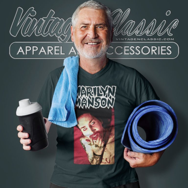 Marilyn Manson Shirt I Am The God Of Fuck V Neck TShirt Marilyn Manson Shirt I Am The God Of Fuck V Neck TShirt