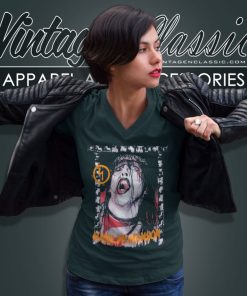 Marilyn Manson Shirt Punk Goth Cradle V Neck TShirt