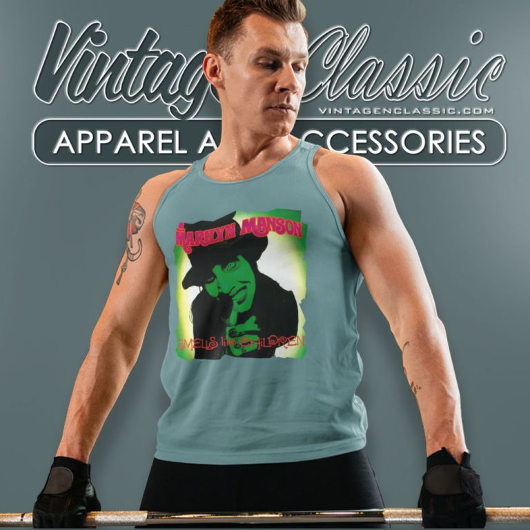 Marilyn Manson Shirt Smells Like Children Tank Top Racerback Marilyn Manson Shirt Smells Like Children Tank Top Racerback