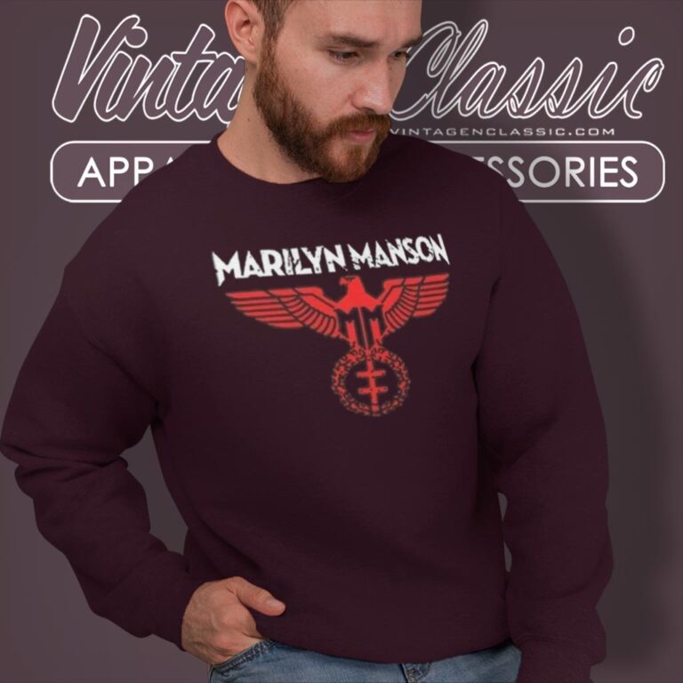 Marilyn Manson Spread Eagle Tour Sweatshirt Marilyn Manson Spread Eagle Tour Sweatshirt