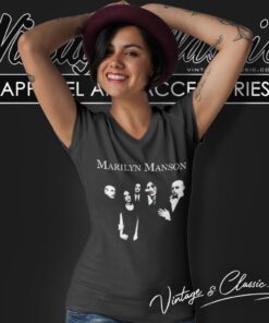 Marilyn Manson Suffering V Neck TShirt