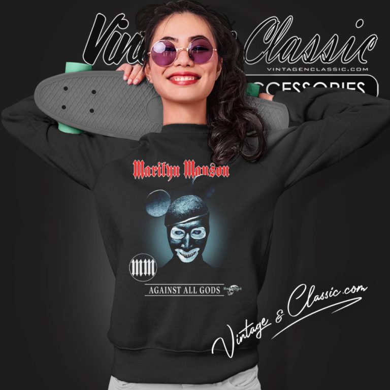 Marilyn Manson The Evil Mickey Sweatshirt Marilyn Manson The Evil Mickey Sweatshirt