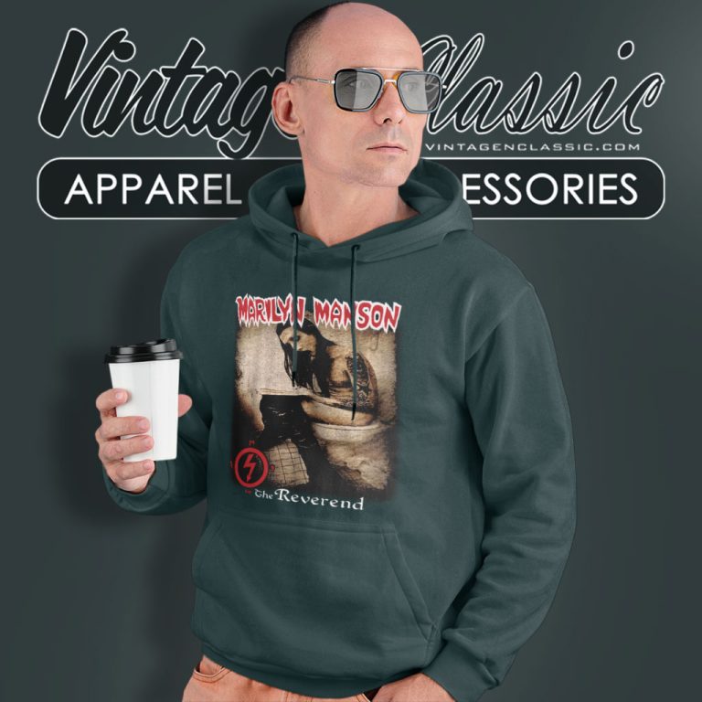 Marilyn Manson The Reverend Hoodie Marilyn Manson The Reverend Hoodie