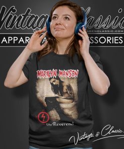 Marilyn Manson The Reverend Women T Shirt