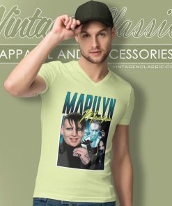 Marilyn Manson Vintage V Neck TShirt