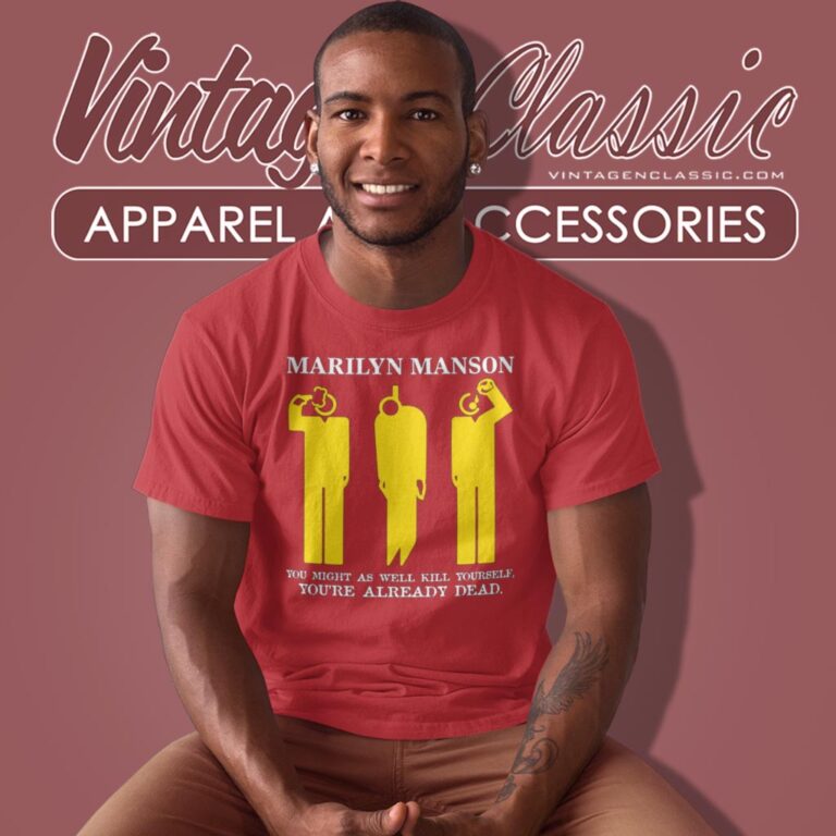 Marilyn Manson Youre Already Dead T Shirt Marilyn Manson Youre Already Dead T Shirt