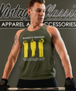 Marilyn Manson Youre Already Dead Tank Top Racerback