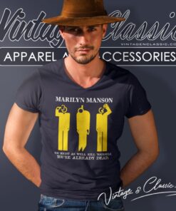 Marilyn Manson Youre Already Dead V Neck TShirt