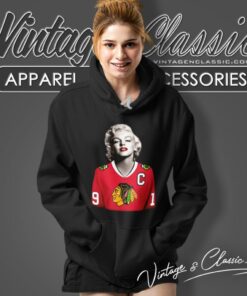 Marilyn Monroe Chicago Blackhawks Toews Hoodie