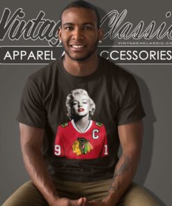 Marilyn Monroe Chicago Blackhawks Toews Shirt
