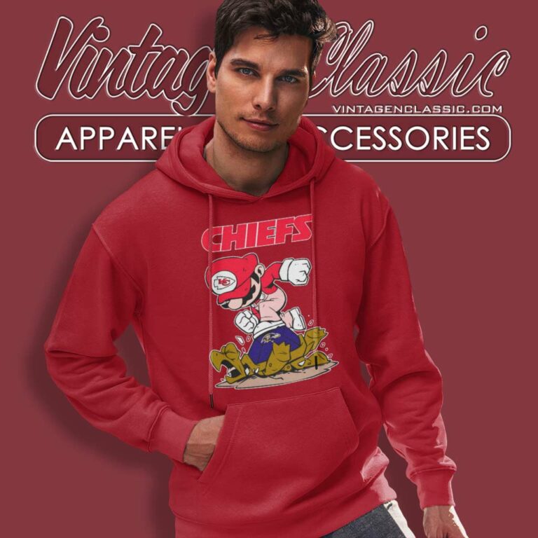 Mario Chiefs Stomps On Baltimore Ravens Hoodie Mario Chiefs Stomps On Baltimore Ravens Hoodie