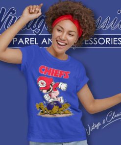 Mario Chiefs Stomps On Baltimore Ravens Women TShirt