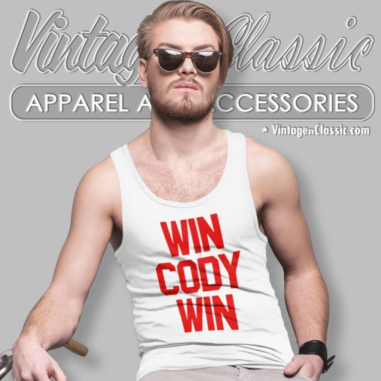 Mark Henry Win Cody Win Tank Top Racerback Mark Henry Win Cody Win Tank Top Racerback