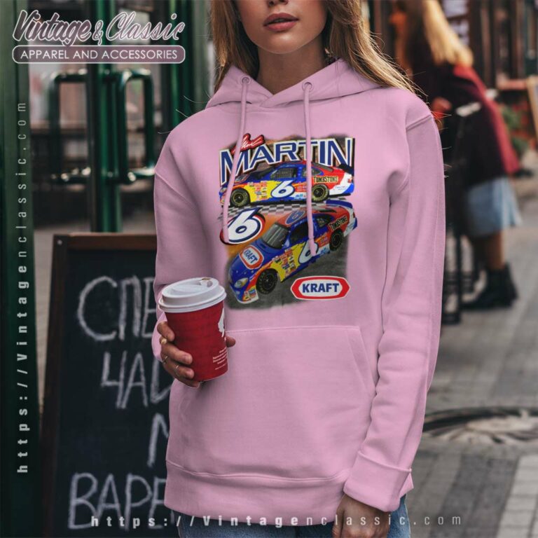 Mark Martin Kraft 6 Vintage Nascar Hoodie Mark Martin Kraft 6 Vintage Nascar Hoodie