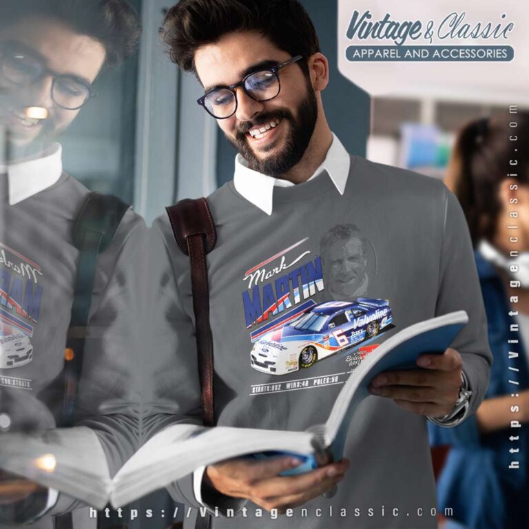 Mark Martin Nascar Hall Of Fame Valvoline Sweatshirt Mark Martin Nascar Hall Of Fame Valvoline Sweatshirt