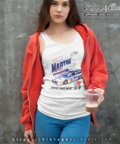 Mark Martin Nascar Hall Of Fame Valvoline Tank Top Racerback