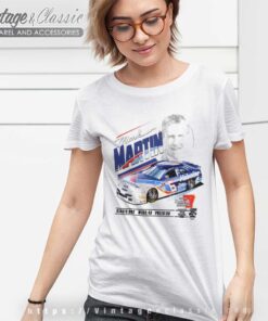 Mark Martin Nascar Hall Of Fame Valvoline Women TShirt