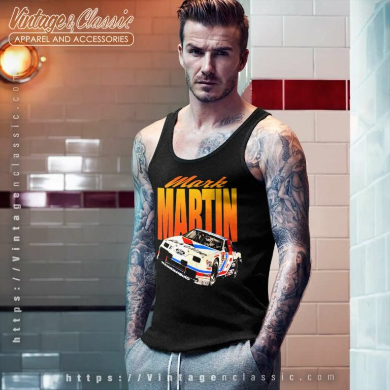 Mark Martin Valvoline 6 Ford Nascar Tank Top Racerback Mark Martin Valvoline 6 Ford Nascar Tank Top Racerback