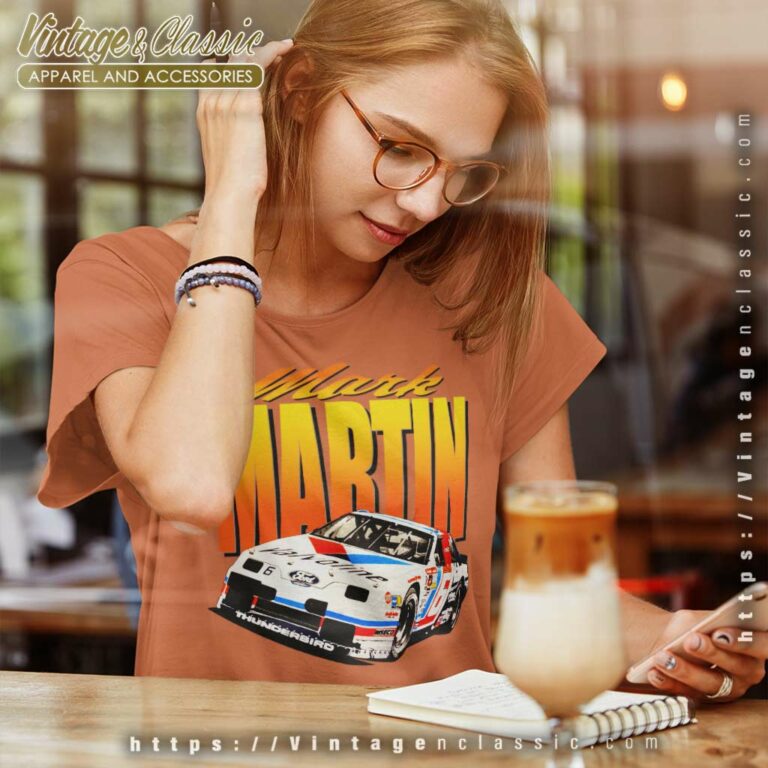 Mark Martin Valvoline 6 Ford Nascar Women TShirt Mark Martin Valvoline 6 Ford Nascar Women TShirt