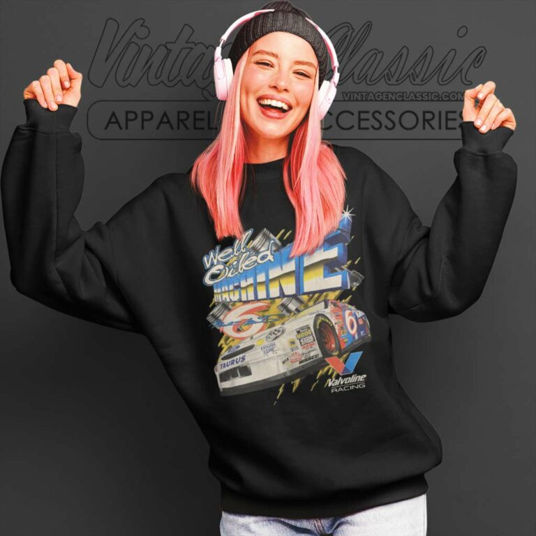 Mark Martin Well Oiled Machine Nascar Sweatshirt Mark Martin Well Oiled Machine Nascar Sweatshirt