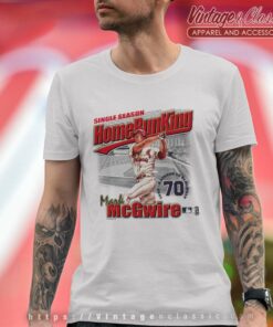 Mark Mcgwire St Louis Cardinals Home Run T Shirt