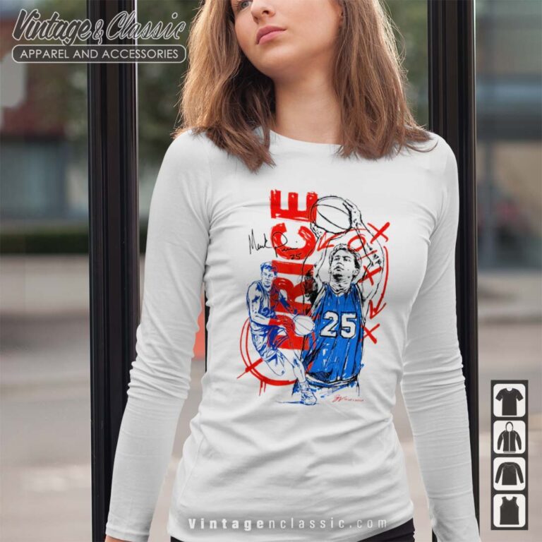 Mark Price Basketball Artwork T Shirt Vibrant Mark Price Artwork Longsleeves Mark Price Basketball Artwork T Shirt Vibrant Mark Price Artwork Longsleeves