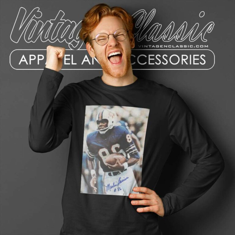 Marlin Briscoe Denver Broncos Legend The First Black Starting Quarterback Long Sleeve Tee Marlin Briscoe Denver Broncos Legend The First Black Starting Quarterback Long Sleeve Tee