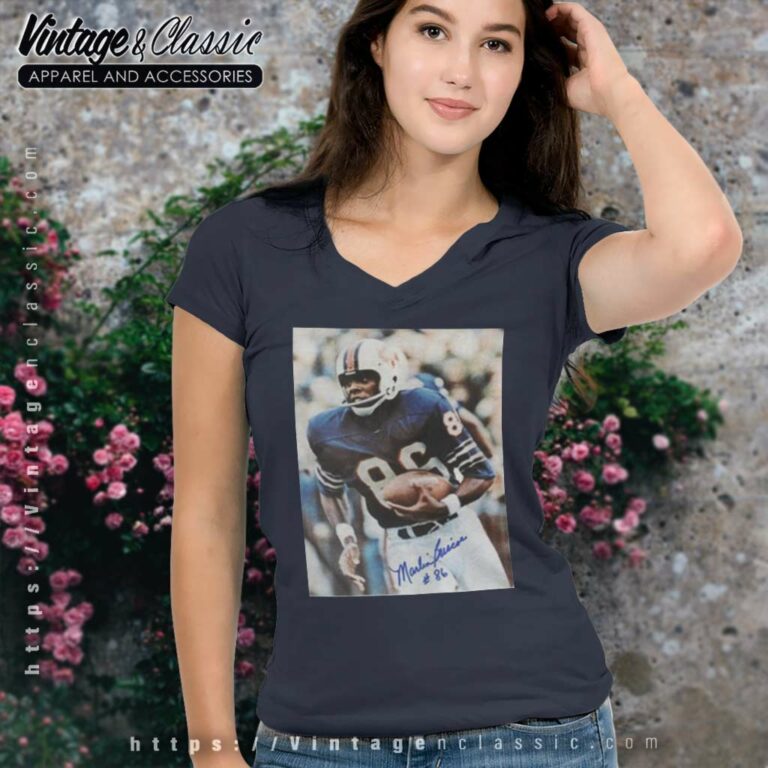 Marlin Briscoe Denver Broncos Legend The First Black Starting Quarterback V Neck TShirt Marlin Briscoe Denver Broncos Legend The First Black Starting Quarterback V Neck TShirt