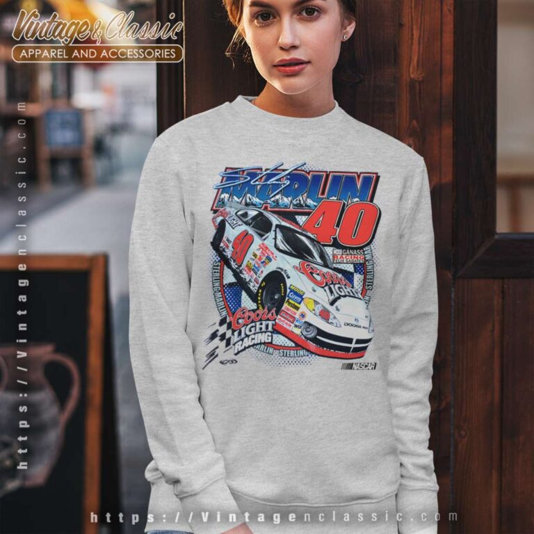 Marlin Sterling Nascar Racing Sweatshirt Marlin Sterling Nascar Racing Sweatshirt