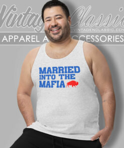 Married Into The Mafia Buffalo Bills Tank Top Racerback