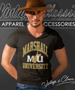 Marshall University V Neck TShirt