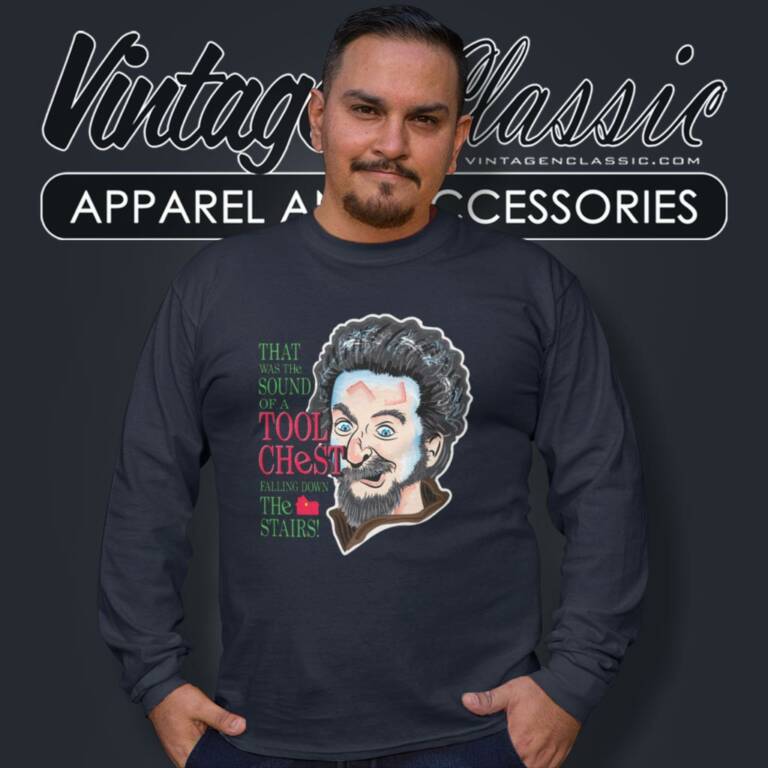Marv Tool Chest Christmas Home Alone Long Sleeve Tee Marv Tool Chest Christmas Home Alone Long Sleeve Tee