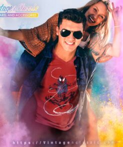 Marvel Across The Spider Verse V Neck TShirt