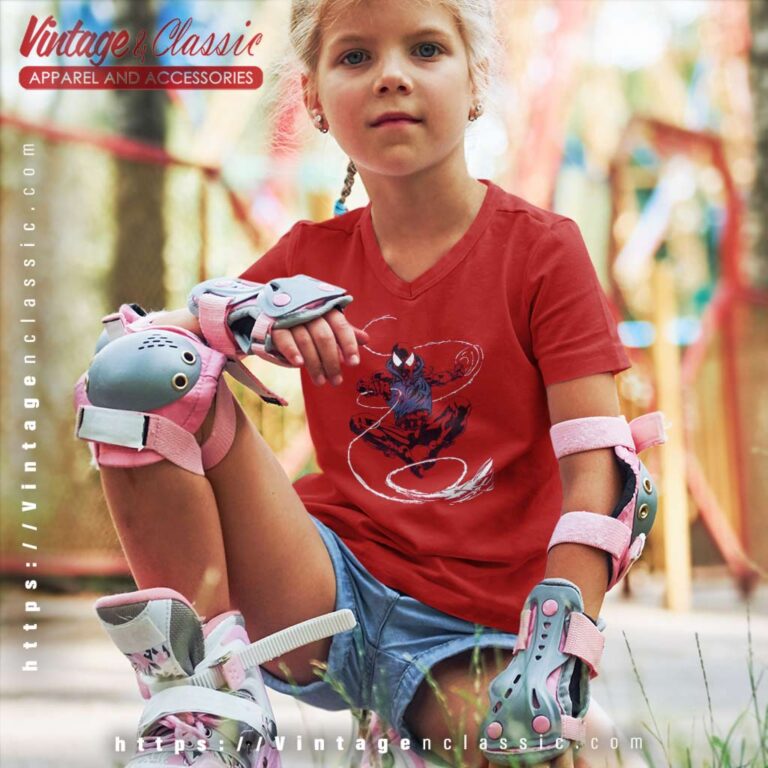 Marvel Across The Spider Verse kids Vneck Marvel Across The Spider Verse kids Vneck